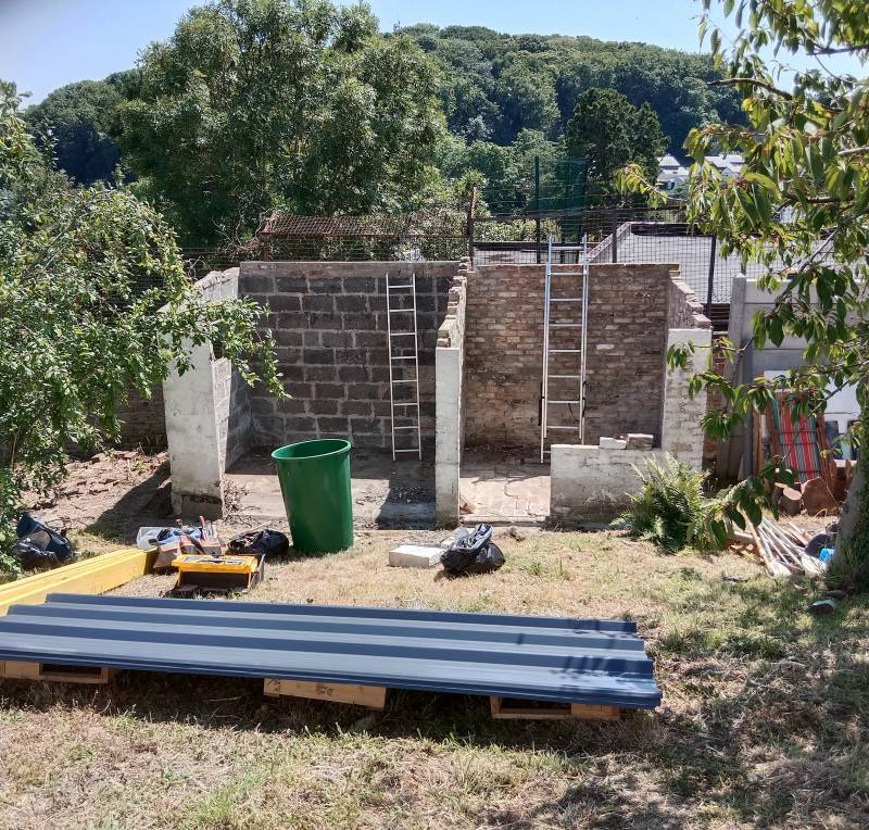 Rénovation d'un abri de jardin au HAVRE