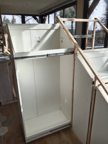 Aménagement sous un escalier dans une maison à Port jérôme sur seine