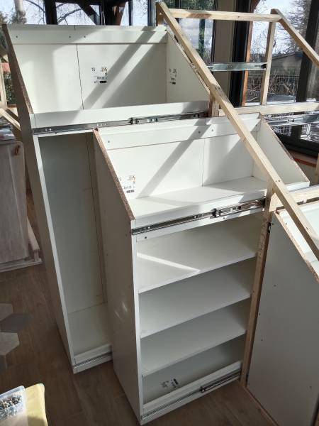 Aménagement sous un escalier dans une maison à Port jérôme sur seine