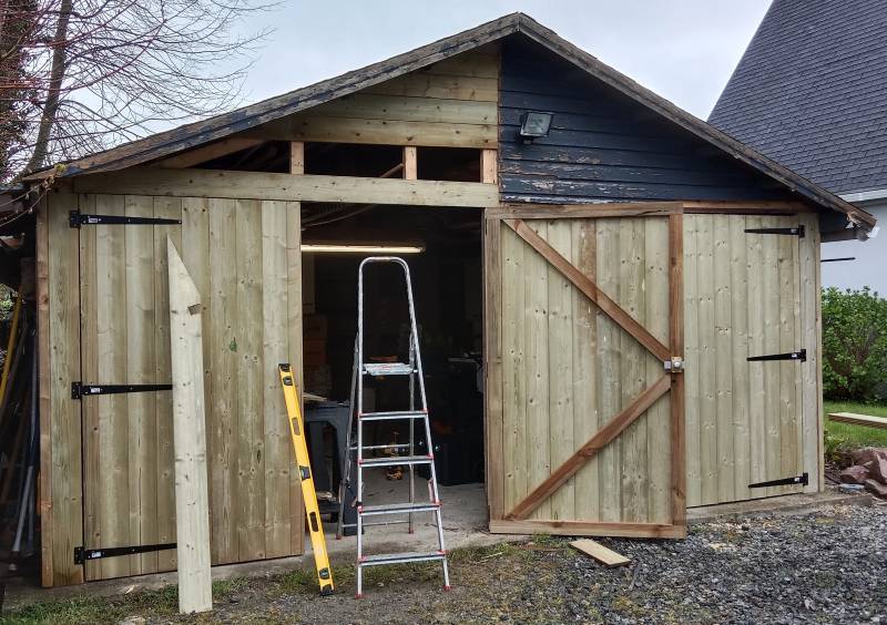 Quel prix pour la rénovation d'un abri de jardin