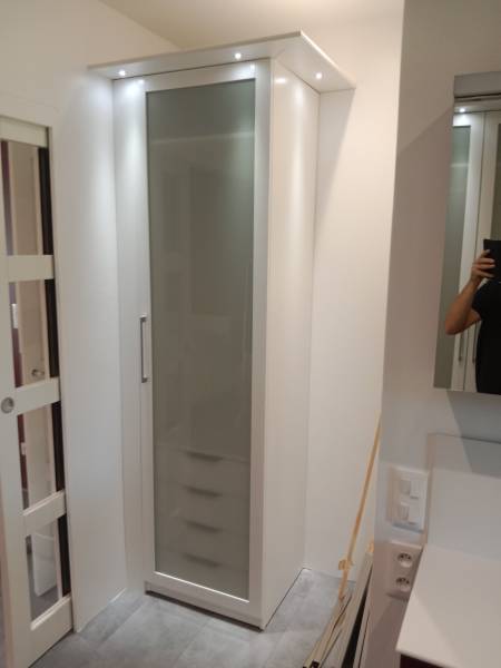 Pose d'un dressing sur mesure à Criquetot l'Esneval