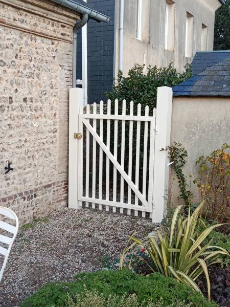 Conception d'un portail et portillon sur mesure au TILLEUL