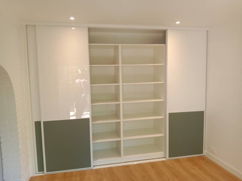 Pose d'un dressing sur mesure dans une maison au HAVRE