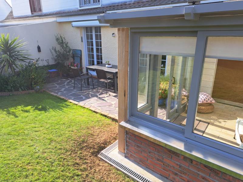 Rénovation d'une véranda en bois à EPOUVILLE