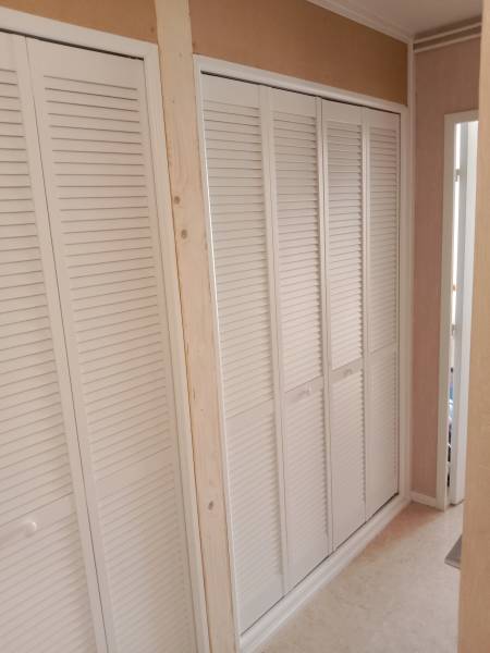 Installation de porte pliante sur mesure au Havre 